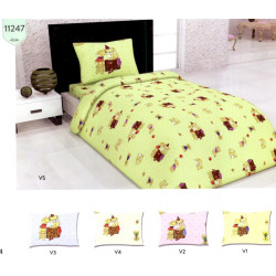 Бебешко спално бельо Ранфорс - Целувка